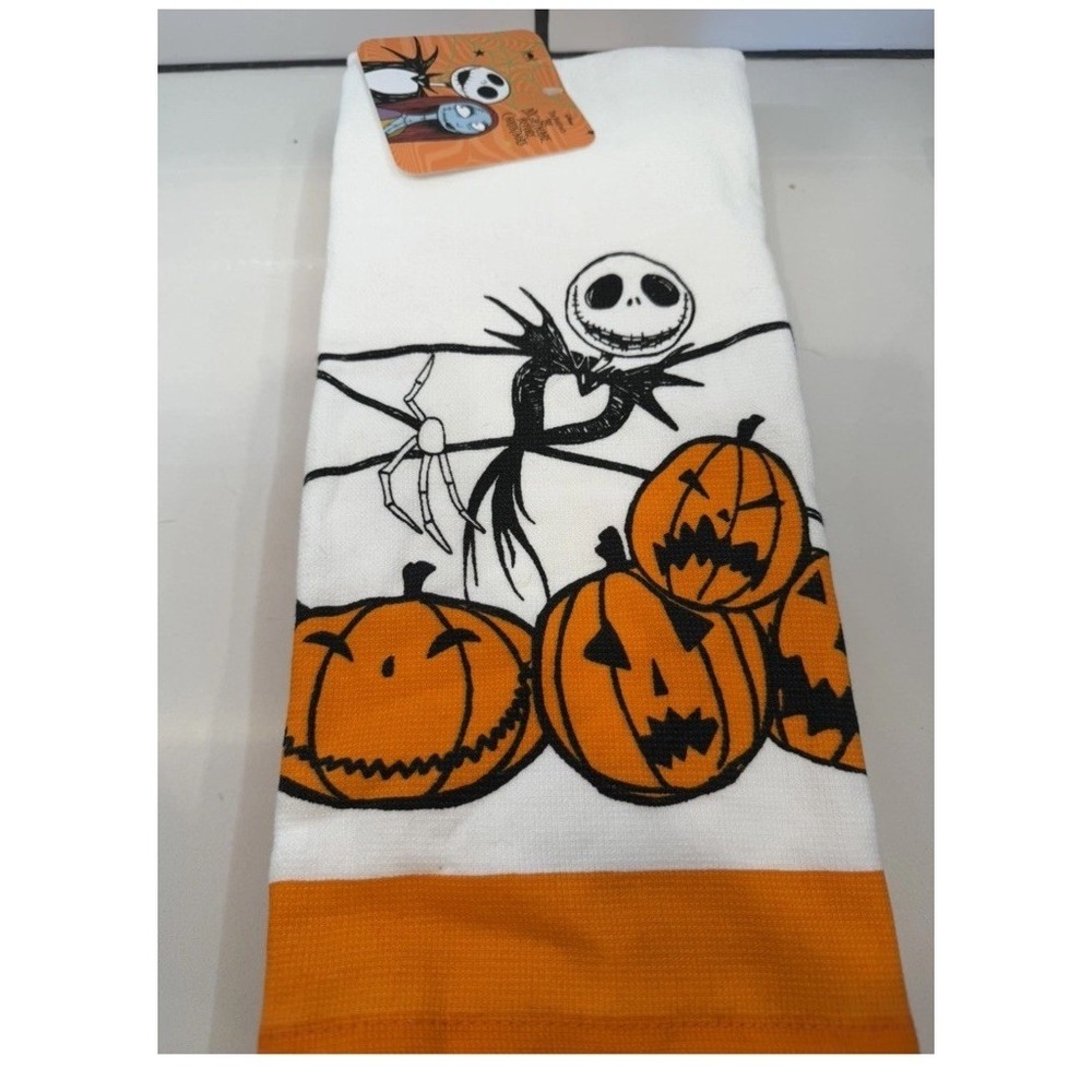 Disney Nightmare Before Christmas Kitchen Towels Set of 3 100% Cotton 16x26 NEW!